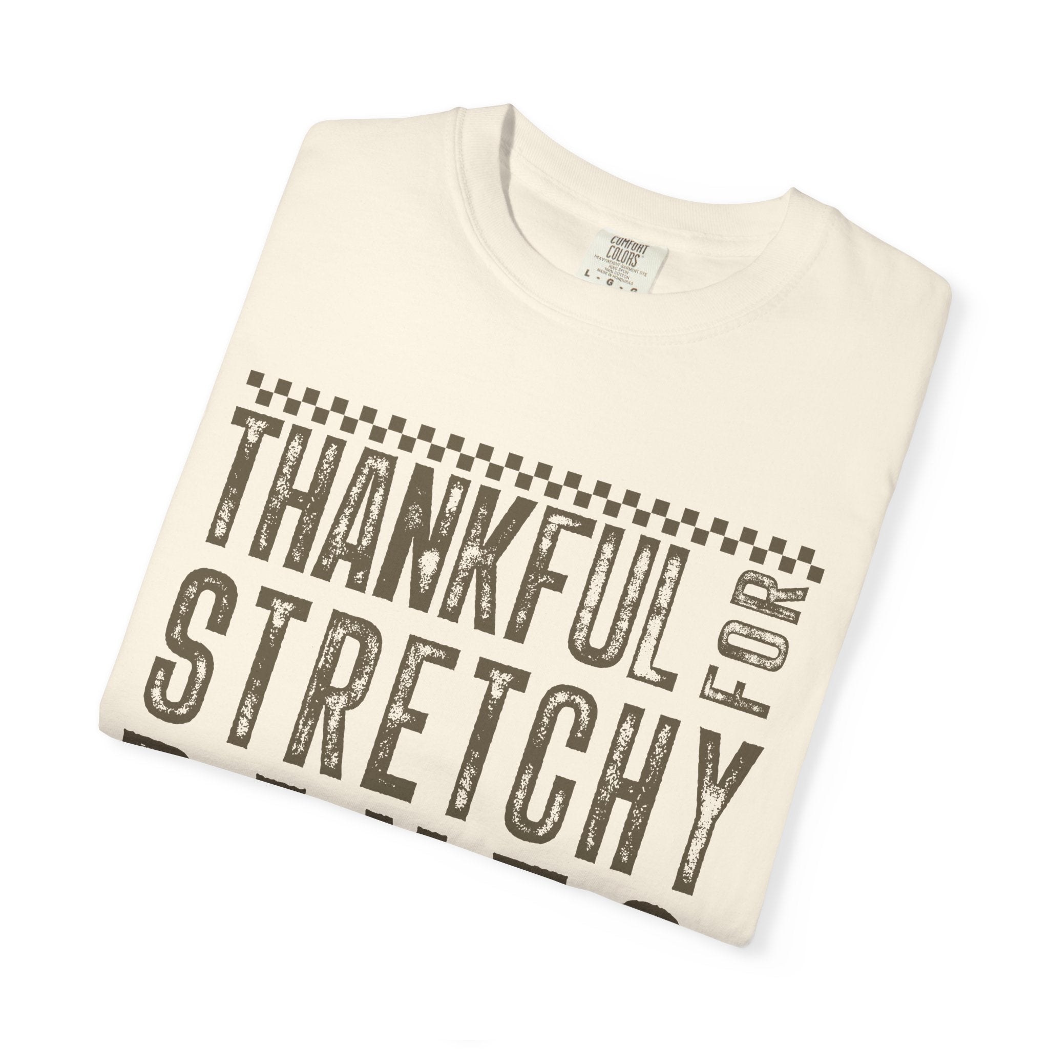 Thankful for Stretchy Pants-Funny T-Shirt