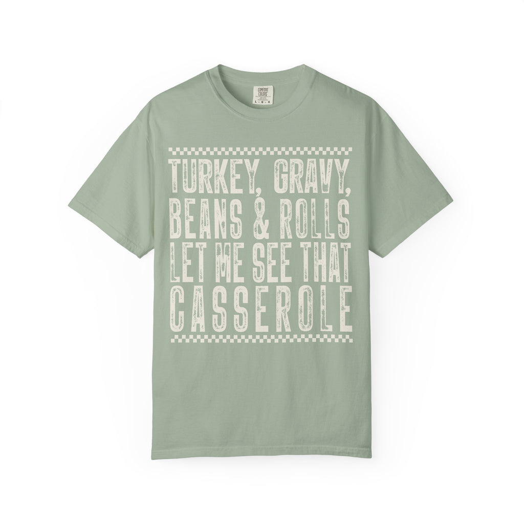 Thanksgiving Casserole Graphic T-Shirt