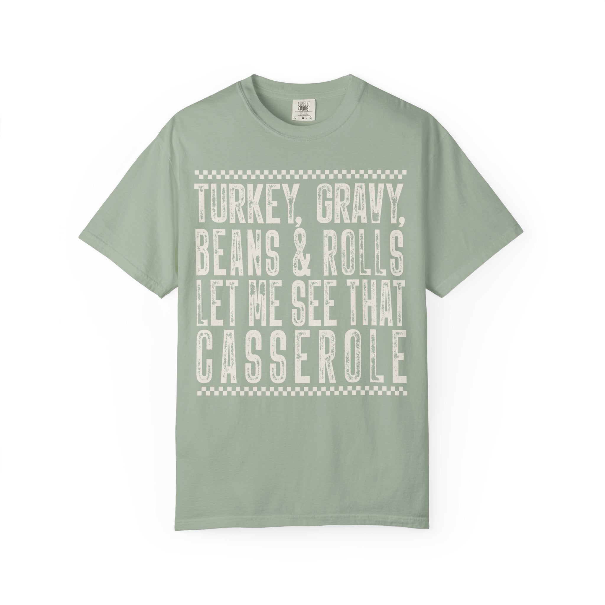 Thanksgiving Casserole Graphic T-Shirt