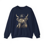'Hot Mess' Cow Graphic Crewneck