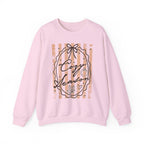 Cozy Season Striped Crewneck Sweatshirt
