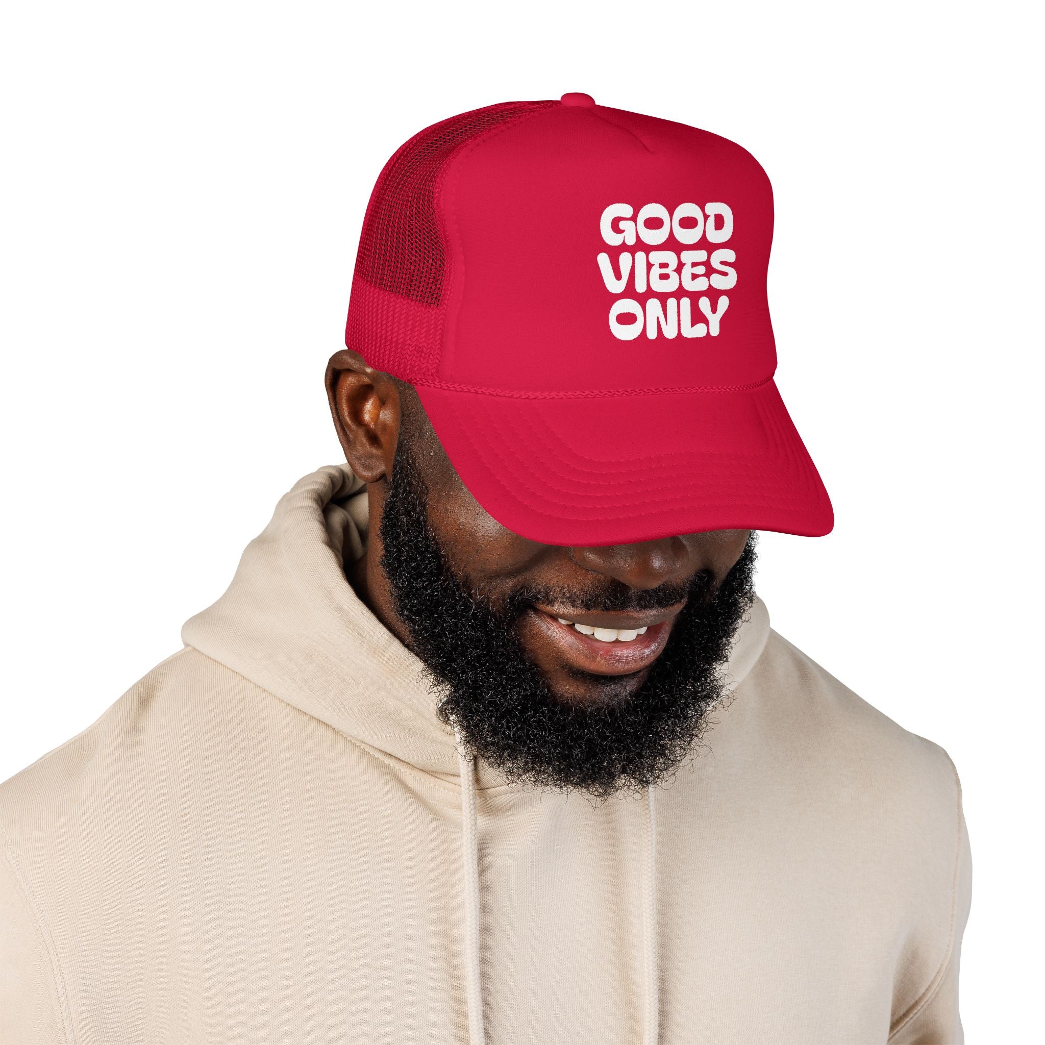 good vibes only- Foam Trucker Hat
