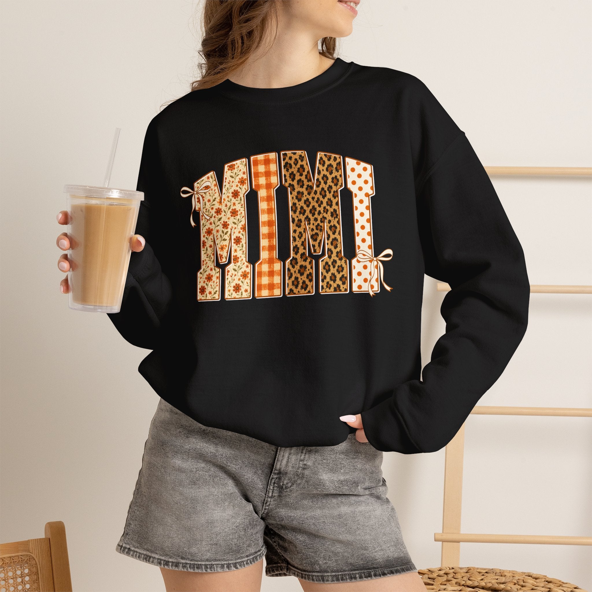 Mimi Patchwork Crewneck Sweatshirt