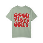 Good Vibes Only-Retro Smile Tee