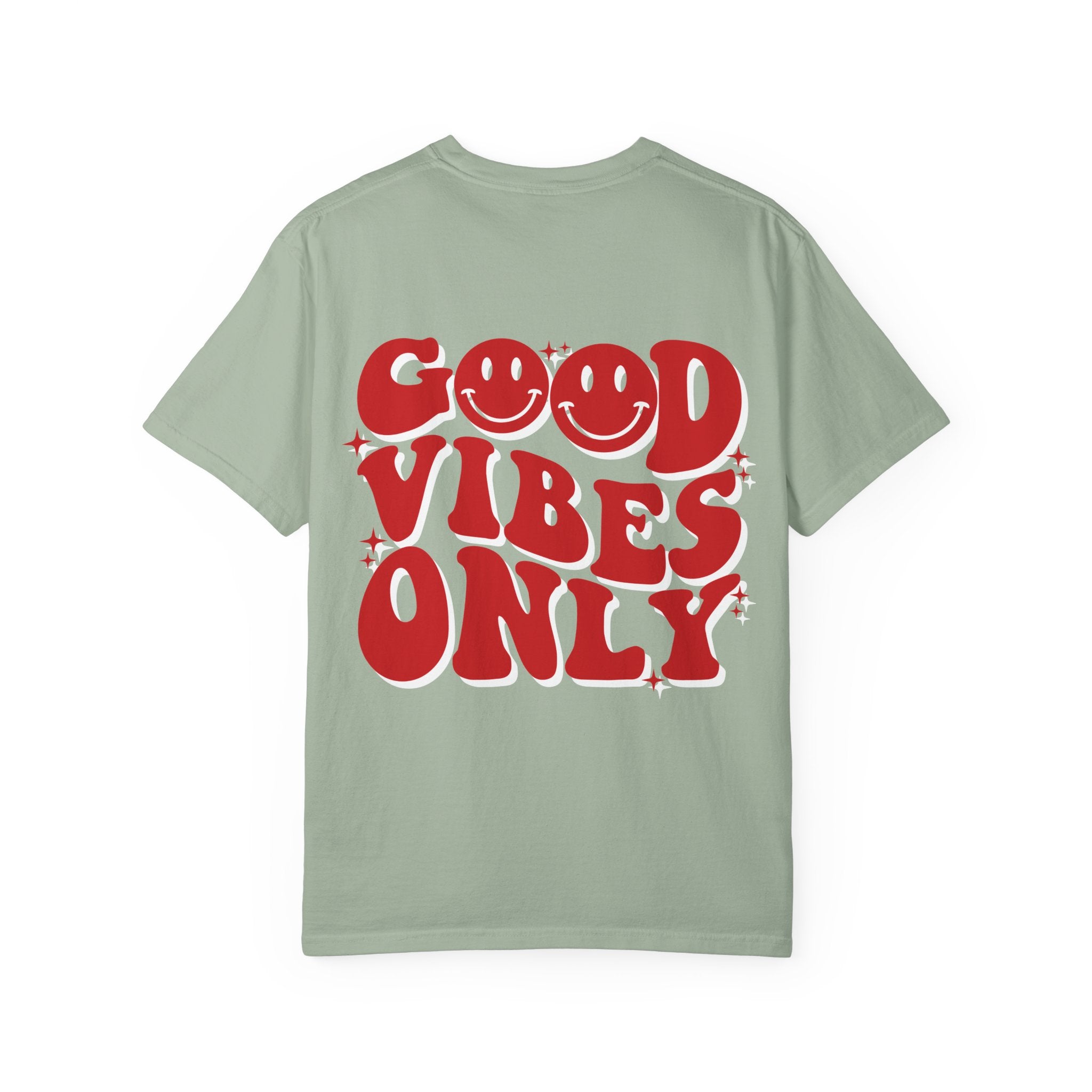 Good Vibes Only-Retro Smile Tee