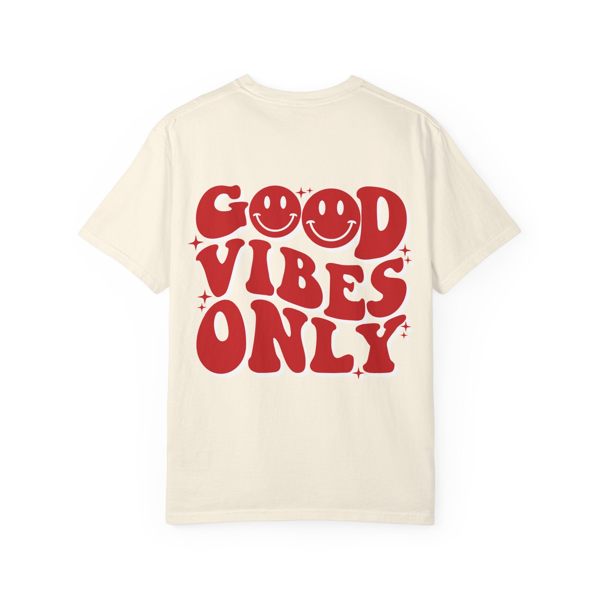 Good Vibes Only-Retro Smile Tee