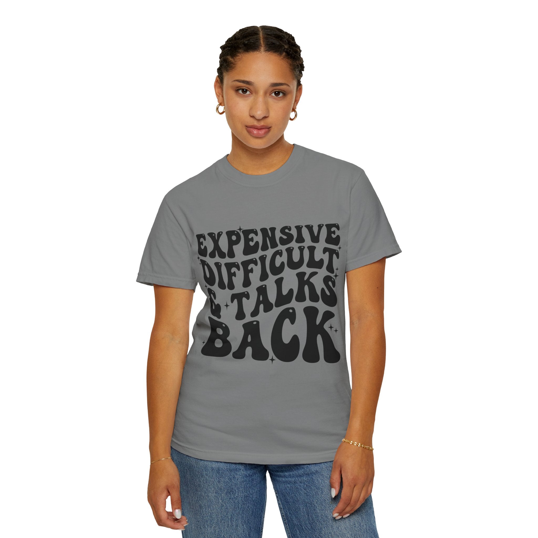 "Expensive, Difficult & Talks Back" Retro Tee
