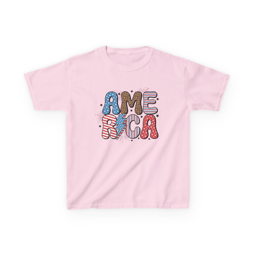 Kids 'America' Patriotic Tee