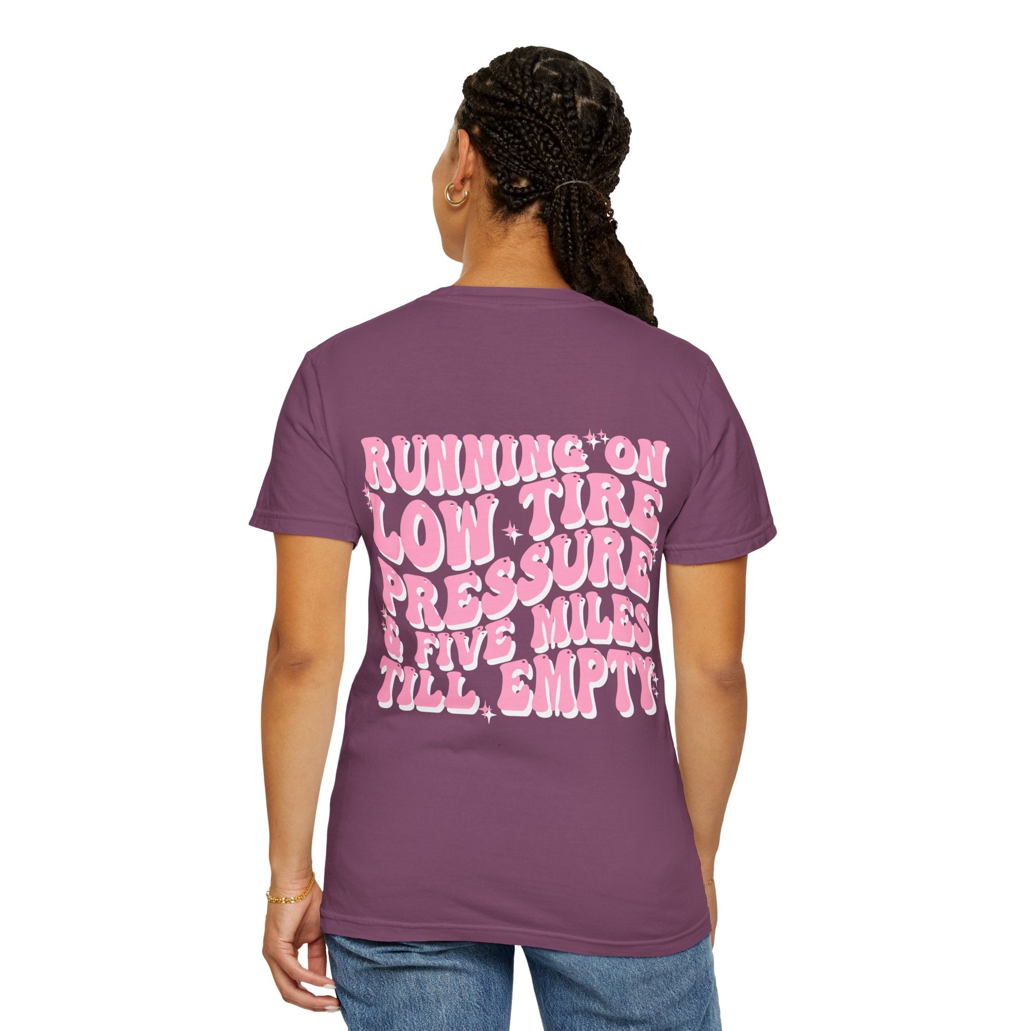 "Running on Low Tire Pressure..." Retro Graphic Tee