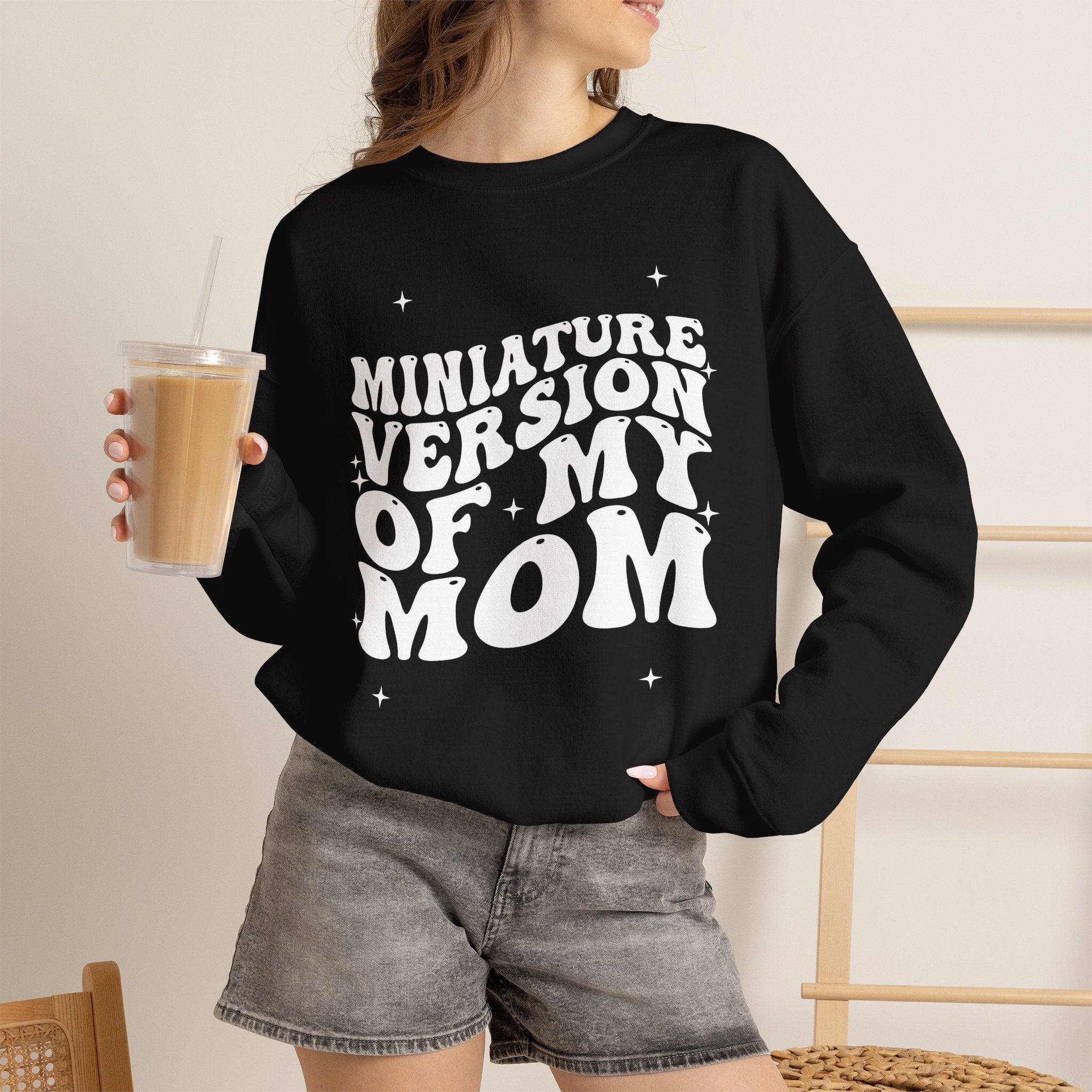 Miniature Version of My Mom- Unisex Crewneck