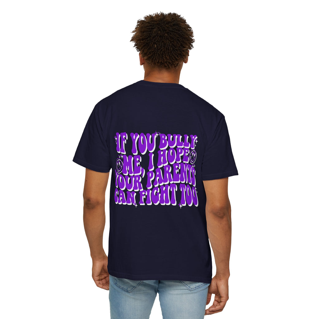 "If You Bully Me..." Drippy Smile Graphic Tee