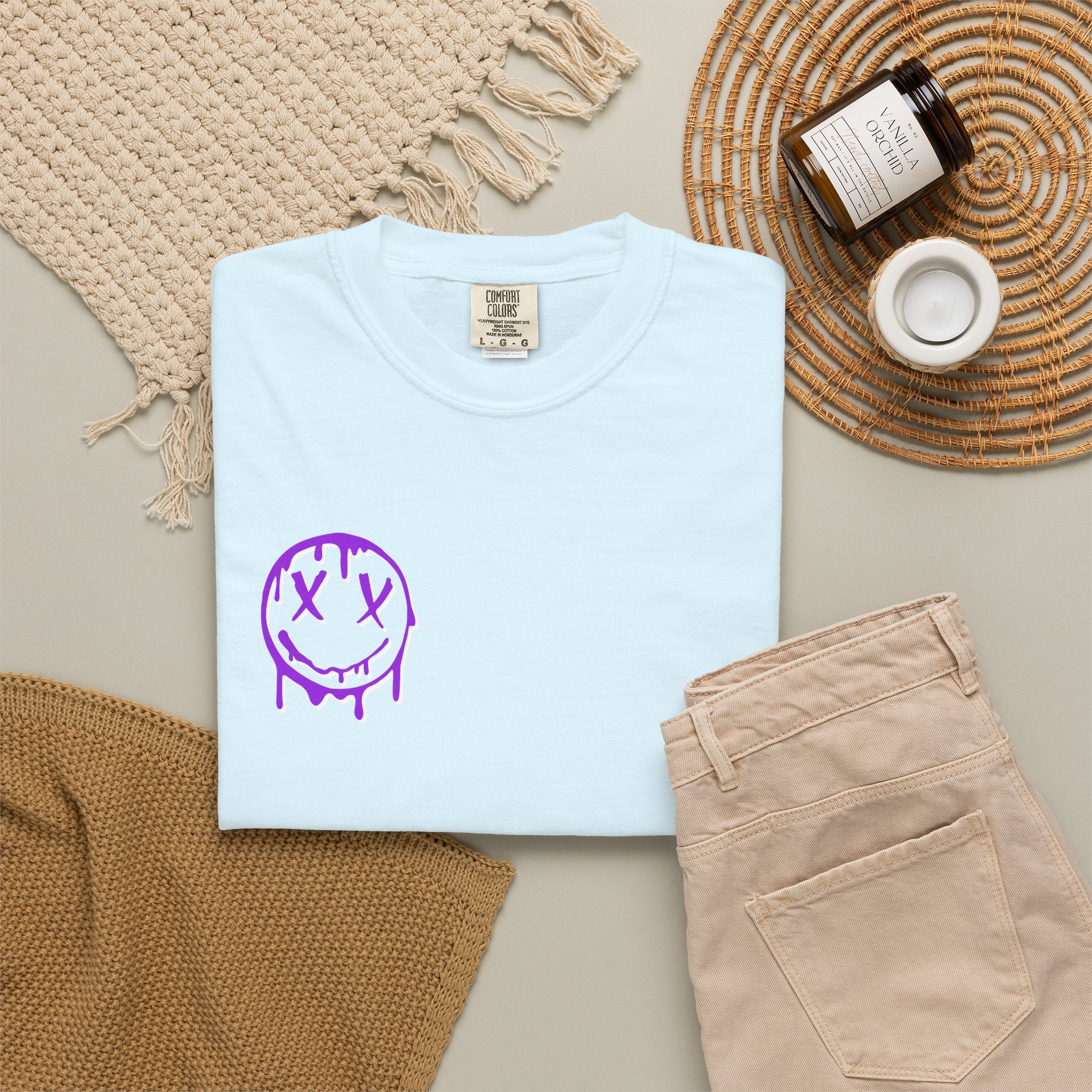 "If You Bully Me..." Drippy Smile Graphic Tee