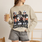 Mendoza Football Collage Crewneck