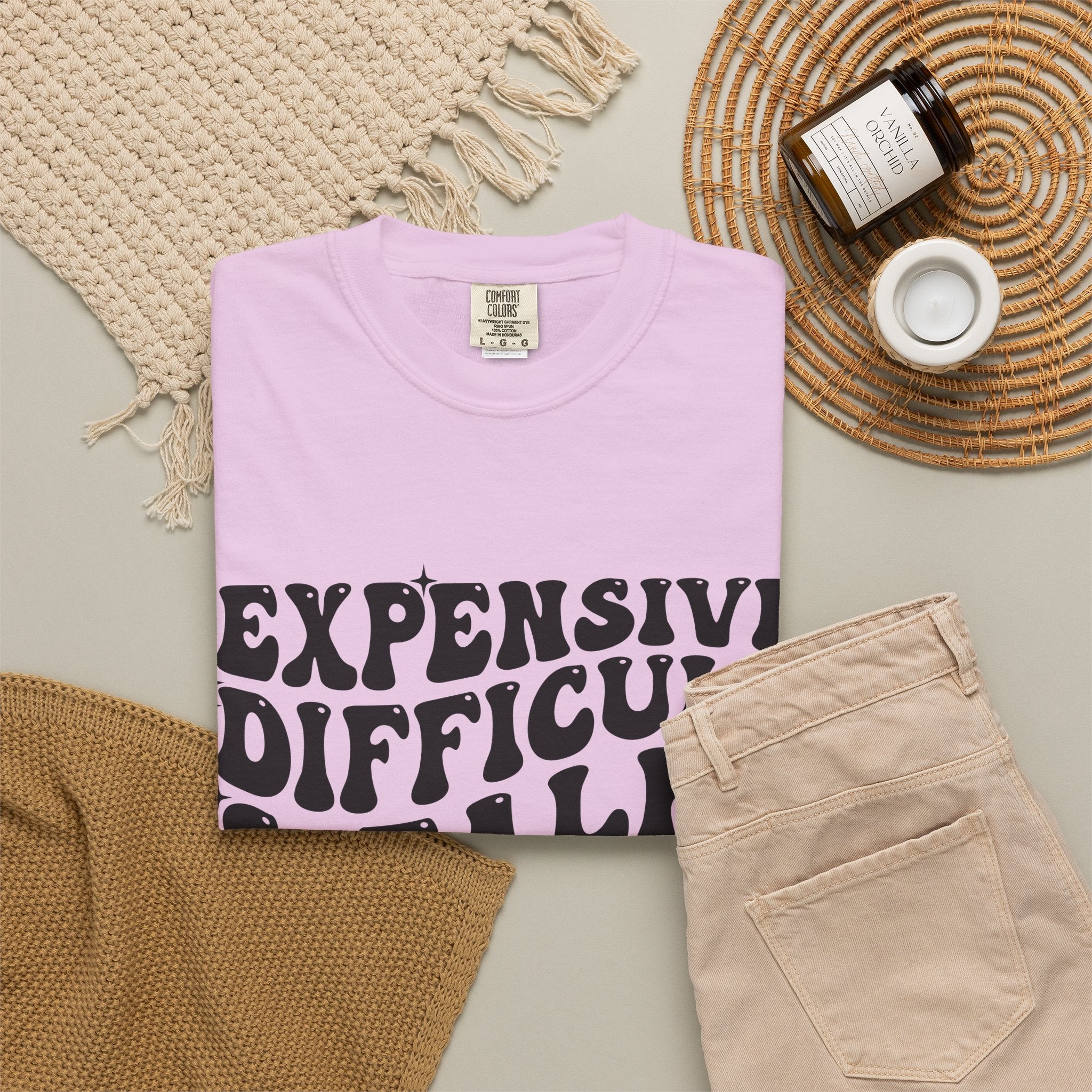 "Expensive, Difficult & Talks Back" Retro Tee