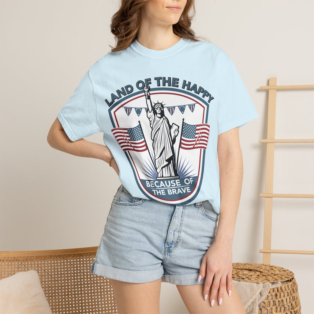Land of the Happy Patriotic T-Shirt