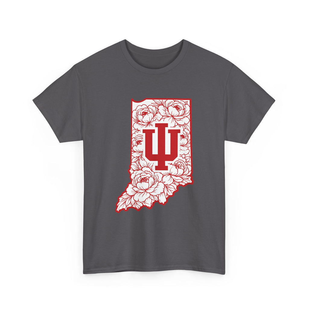 Indiana Floral State Tee