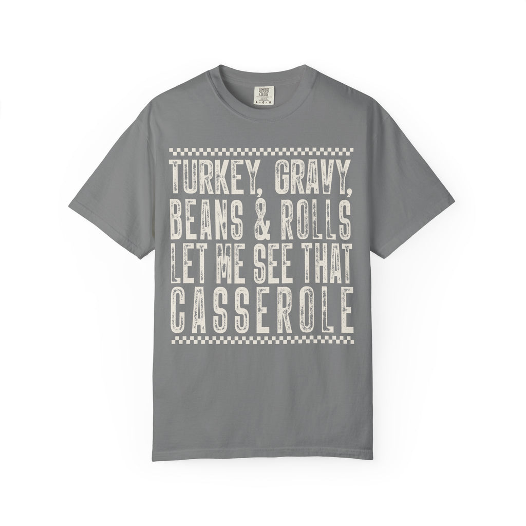 Thanksgiving Casserole Graphic T-Shirt