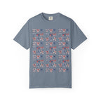 Red, White & Blue Ribbon Pattern T-shirt