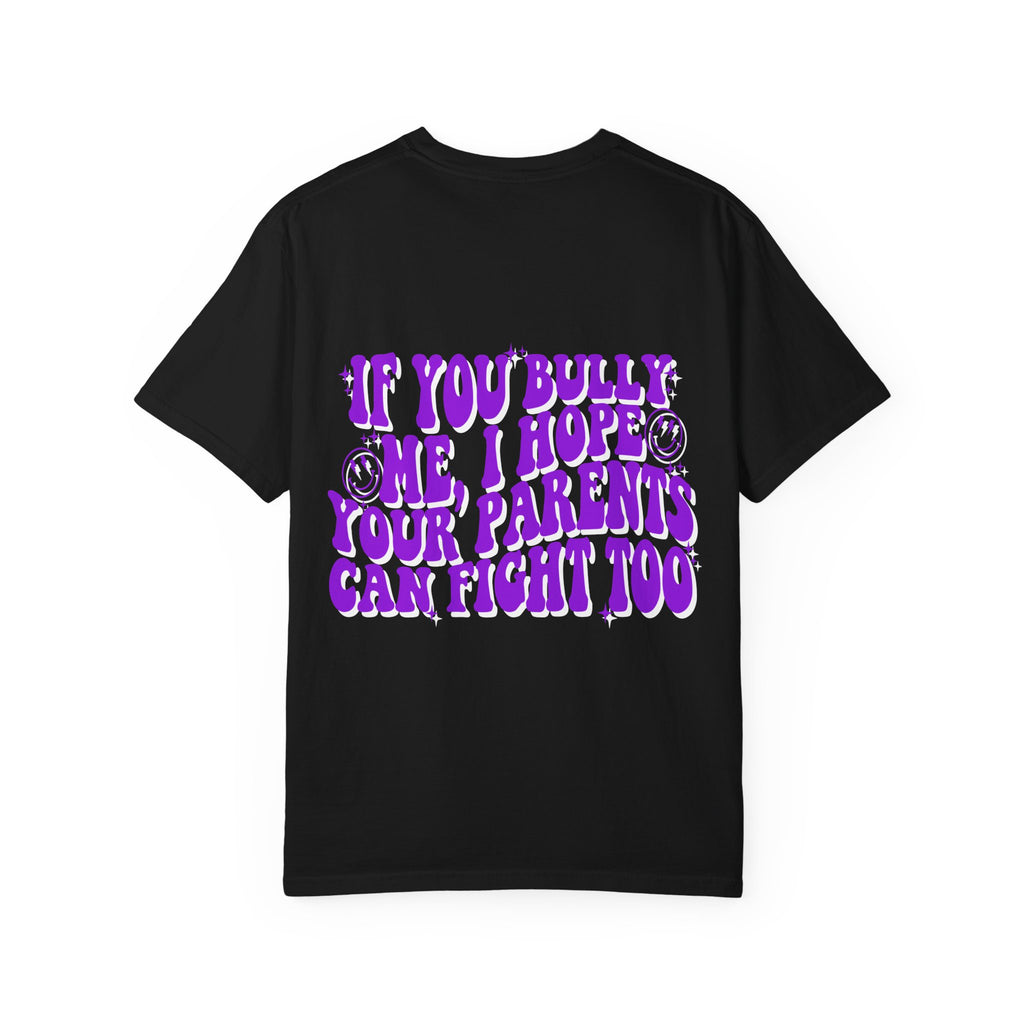 "If You Bully Me..." Drippy Smile Graphic Tee