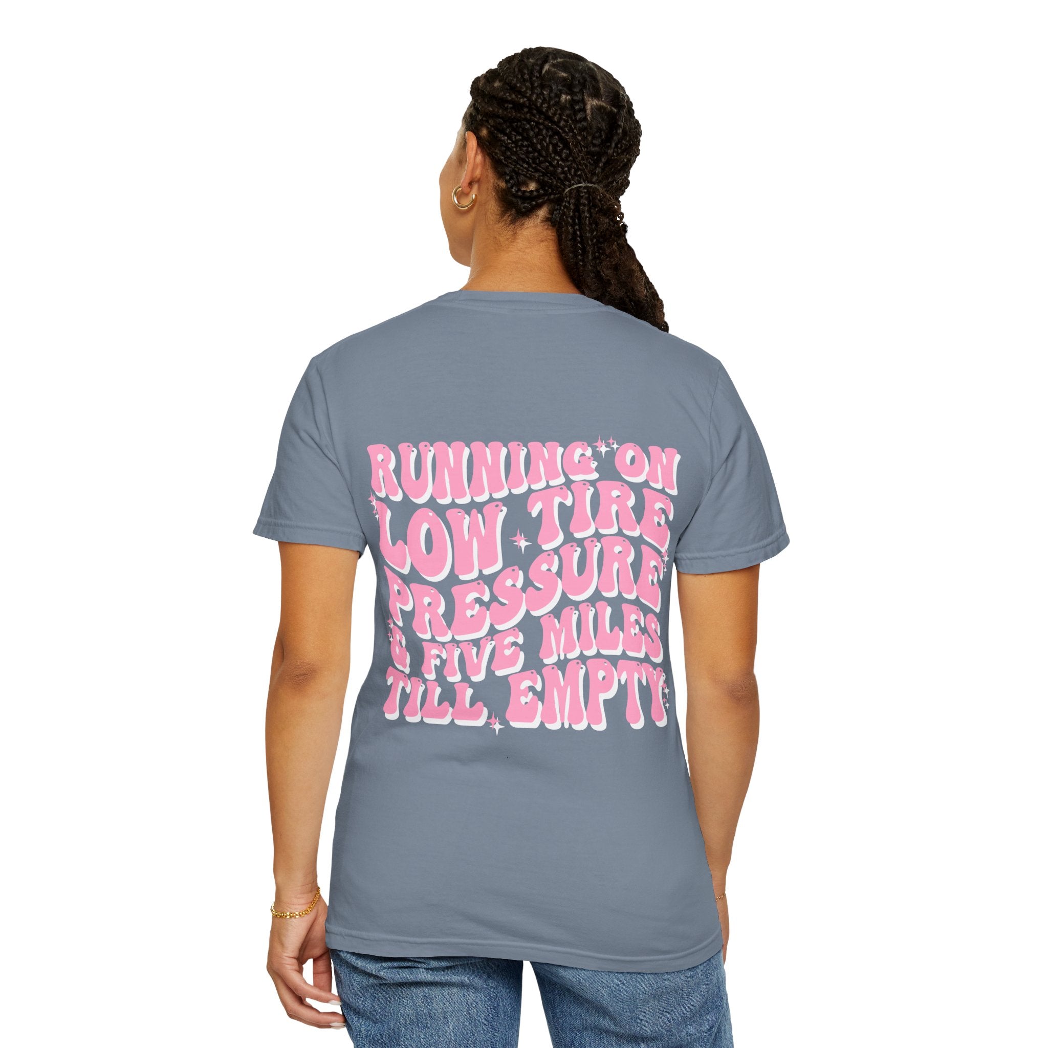 "Running on Low Tire Pressure..." Retro Graphic Tee