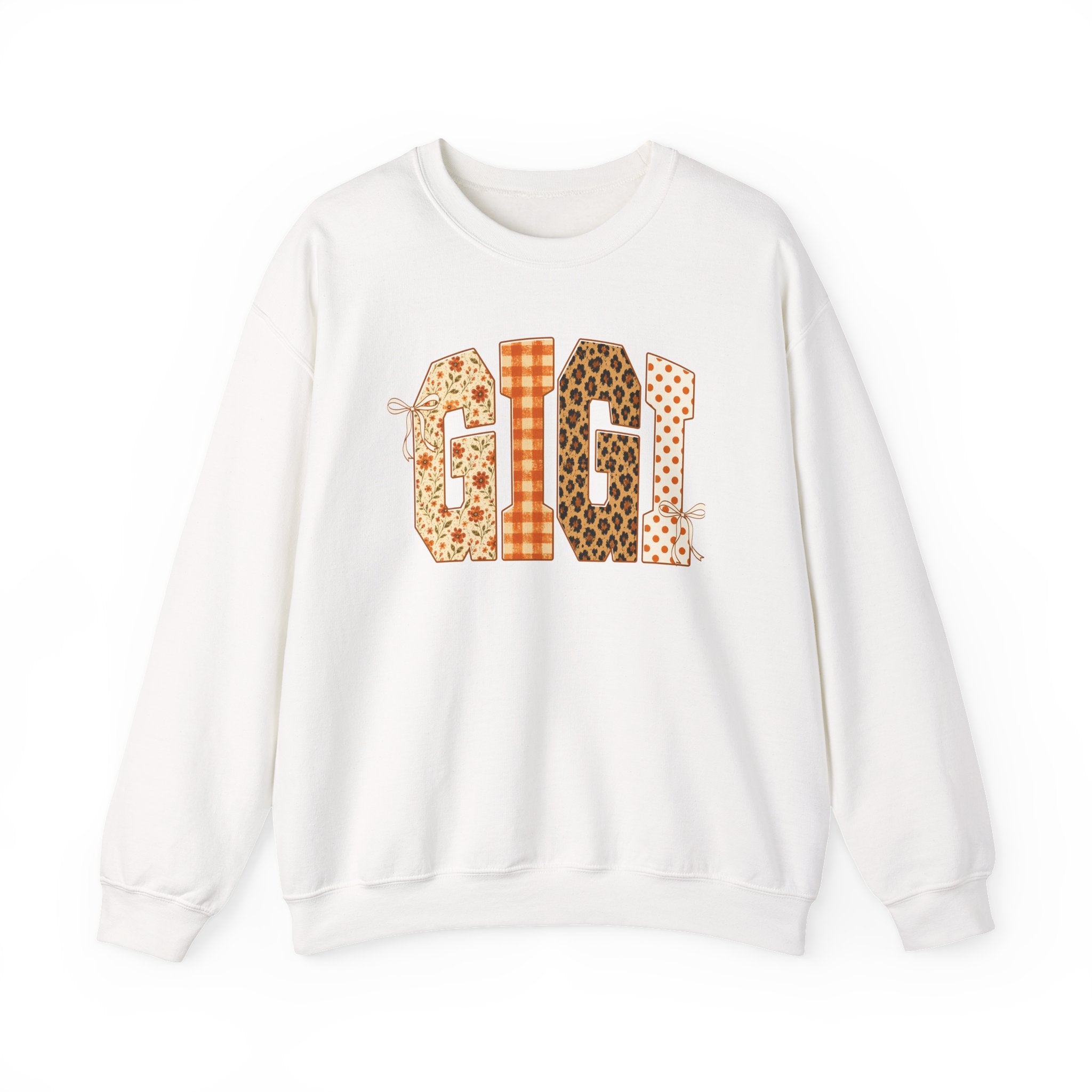 Gigi Patchwork Crewneck Sweatshirt
