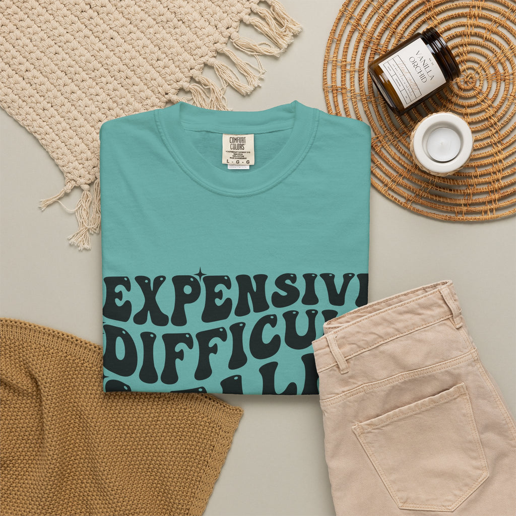 "Expensive, Difficult & Talks Back" Retro Tee