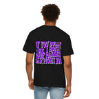 "If You Bully Me..." Drippy Smile Graphic Tee
