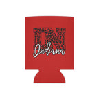 Indiana Leopard Print Double Sided Can Cooler