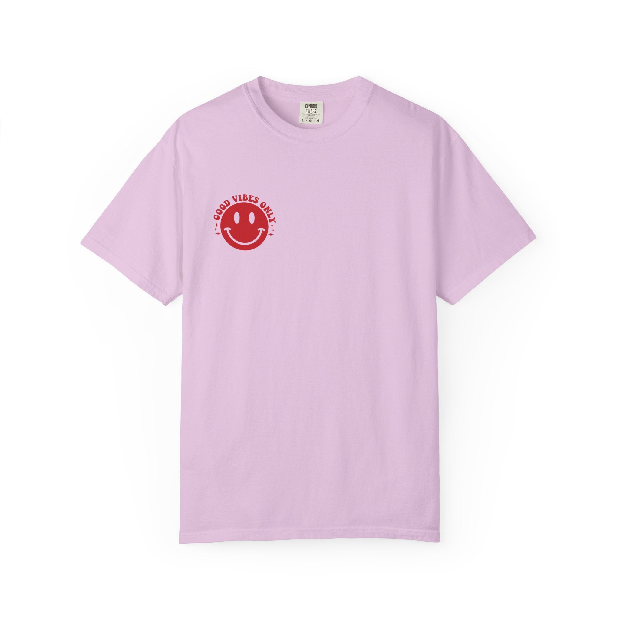 Good Vibes Only-Retro Smile Tee