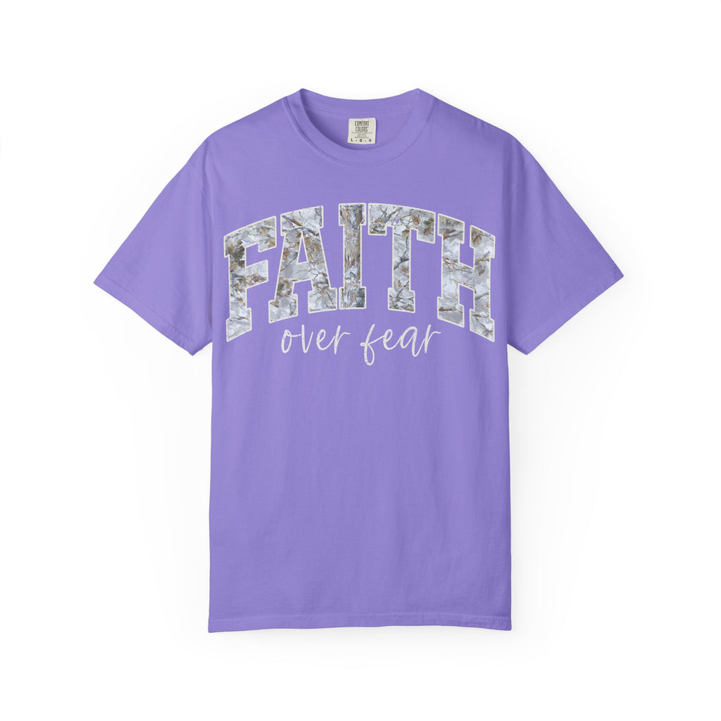 Faith Over Fear CAMO T-Shirt