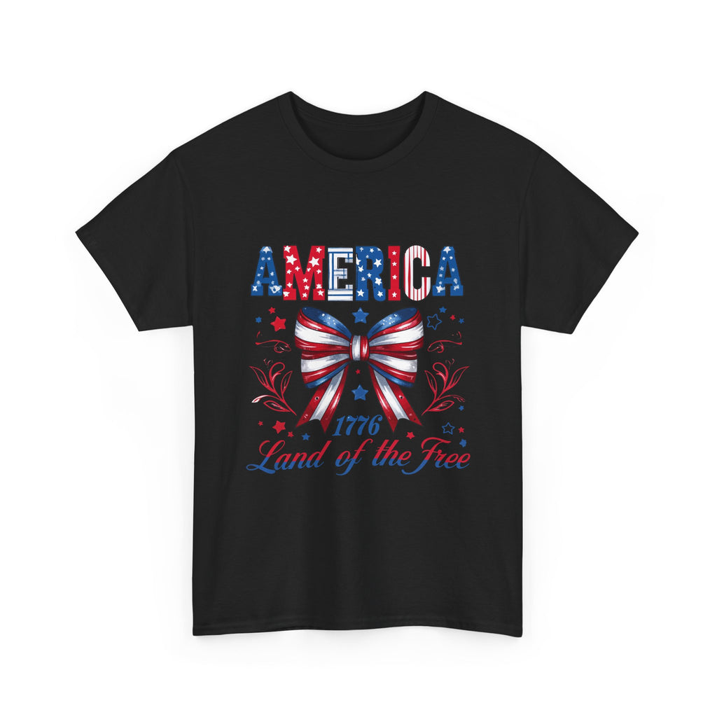 "America 1776 Land of the Free"  Tee