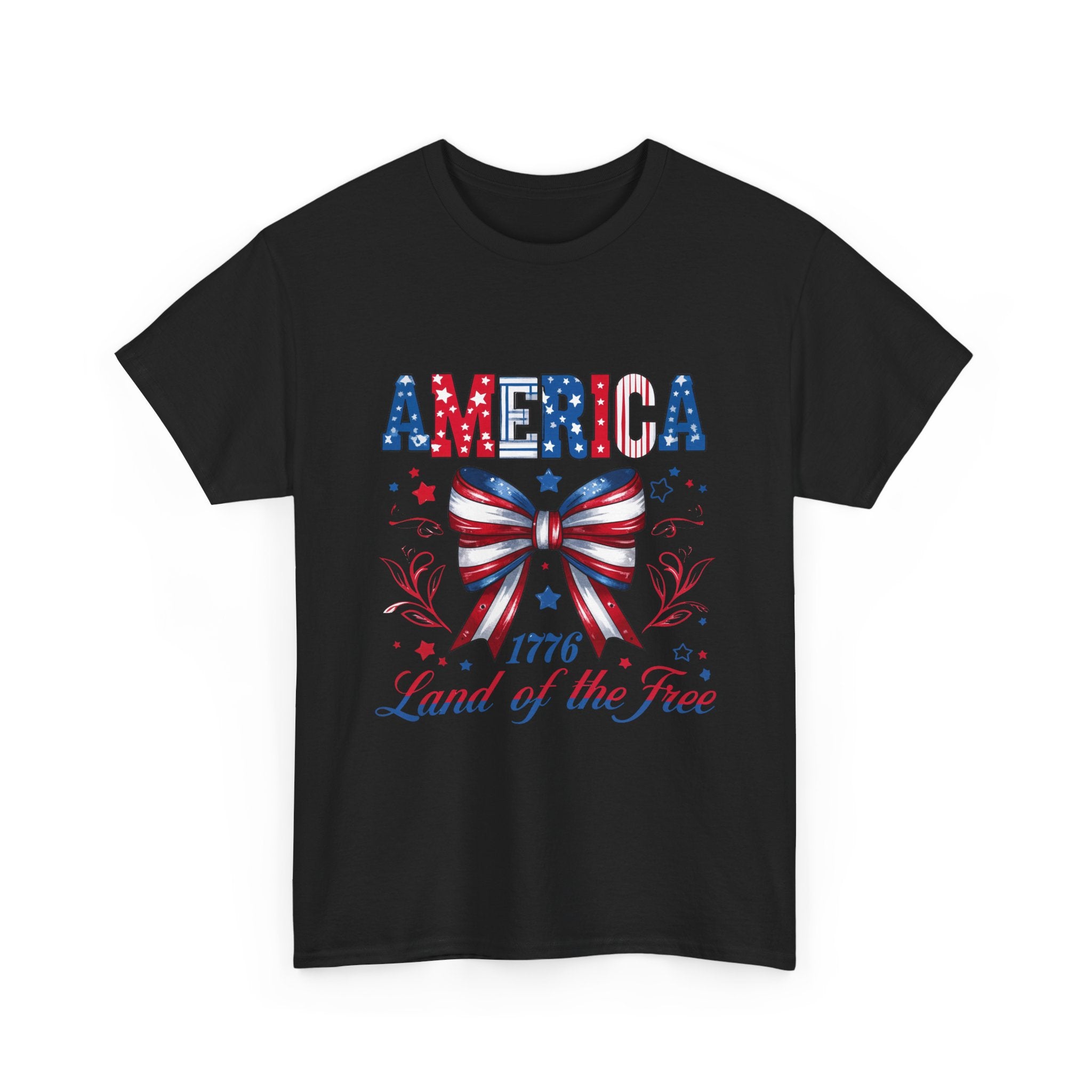 "America 1776 Land of the Free"  Tee