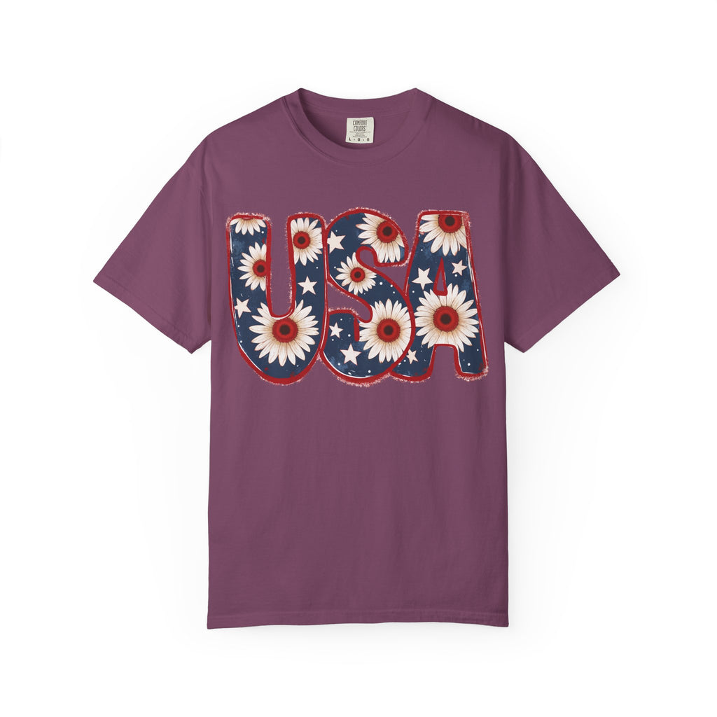 USA Daisies Graphic T-Shirt