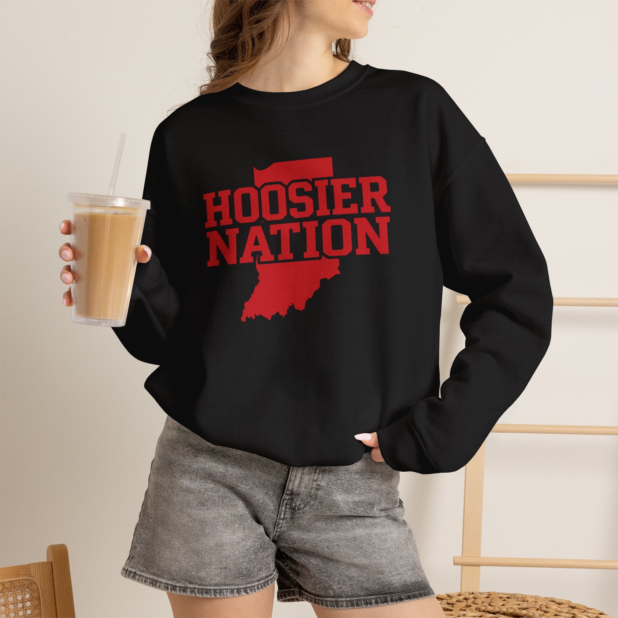 Hoosier Nation Unisex Heavy Blend™ Crewneck