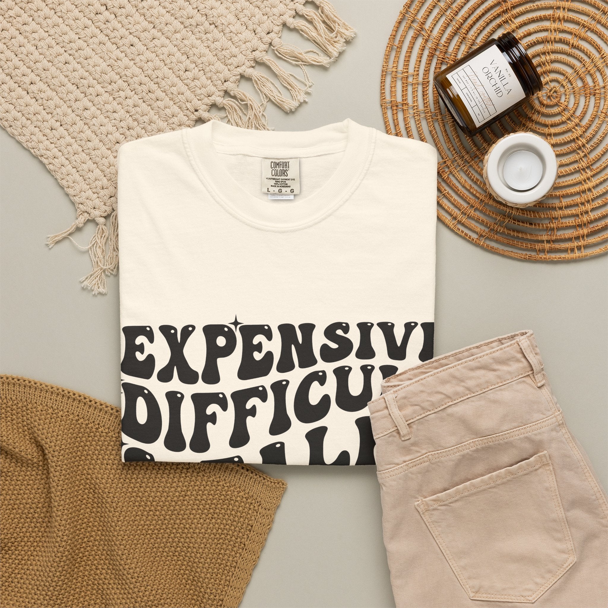 "Expensive, Difficult & Talks Back" Retro Tee