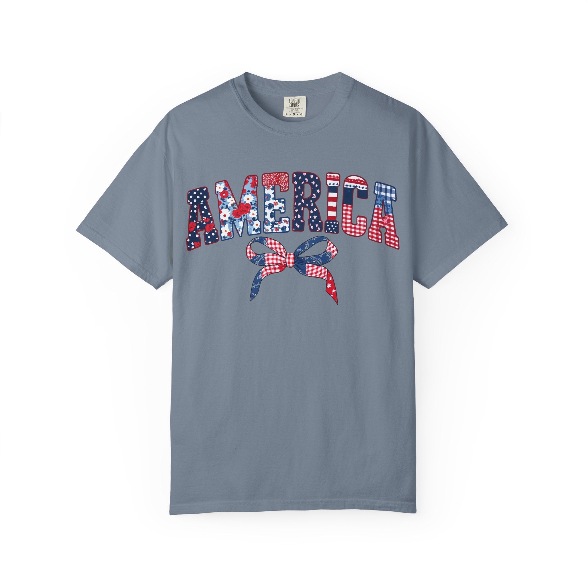 America Patriotic Graphic T-Shirt