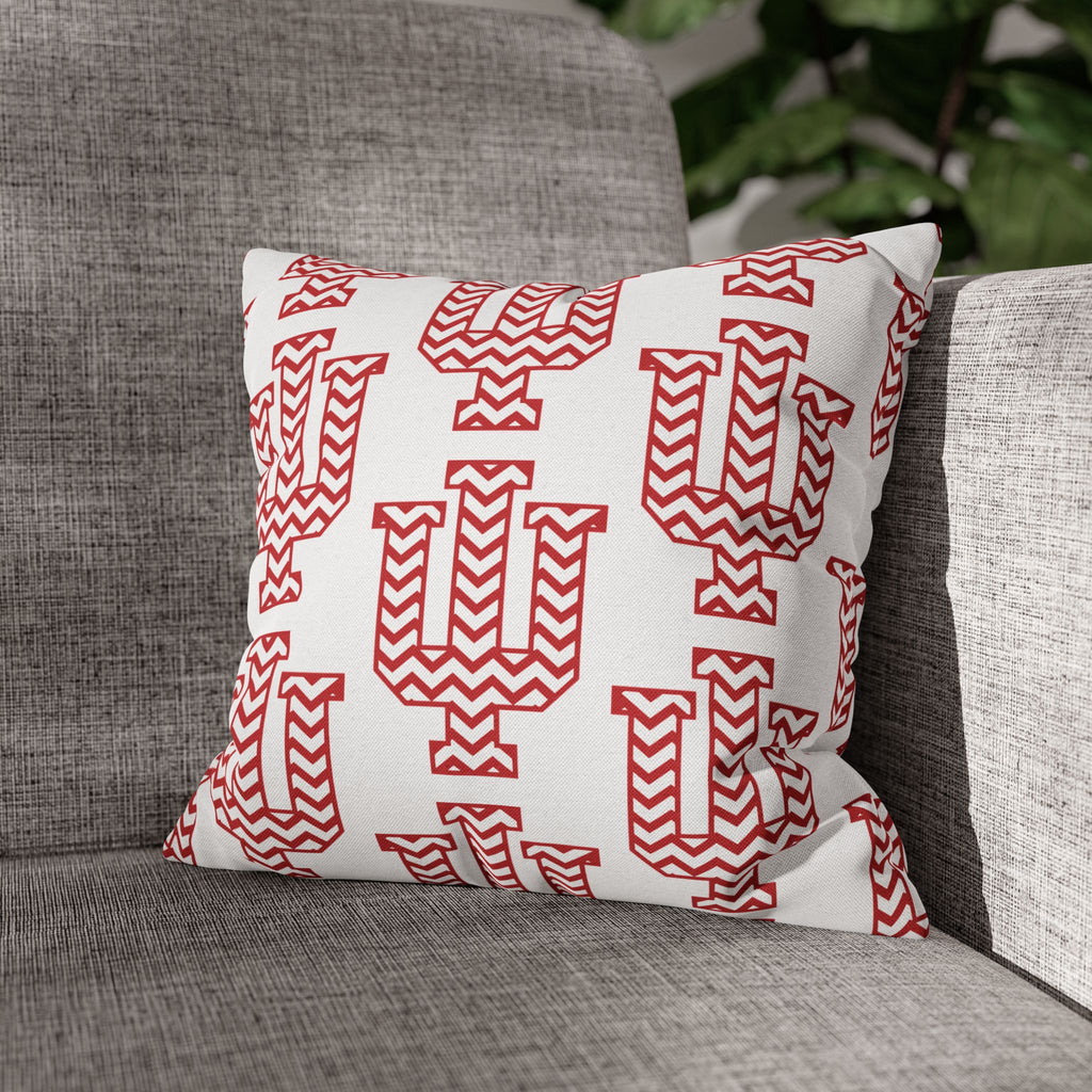 IU Chevron White Pillowcase