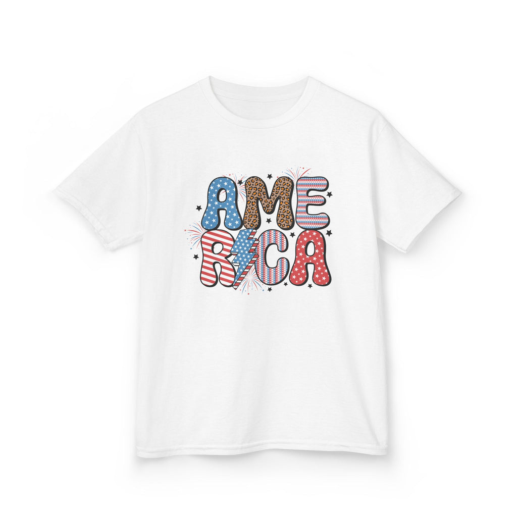 Kids 'America' Patriotic Tee