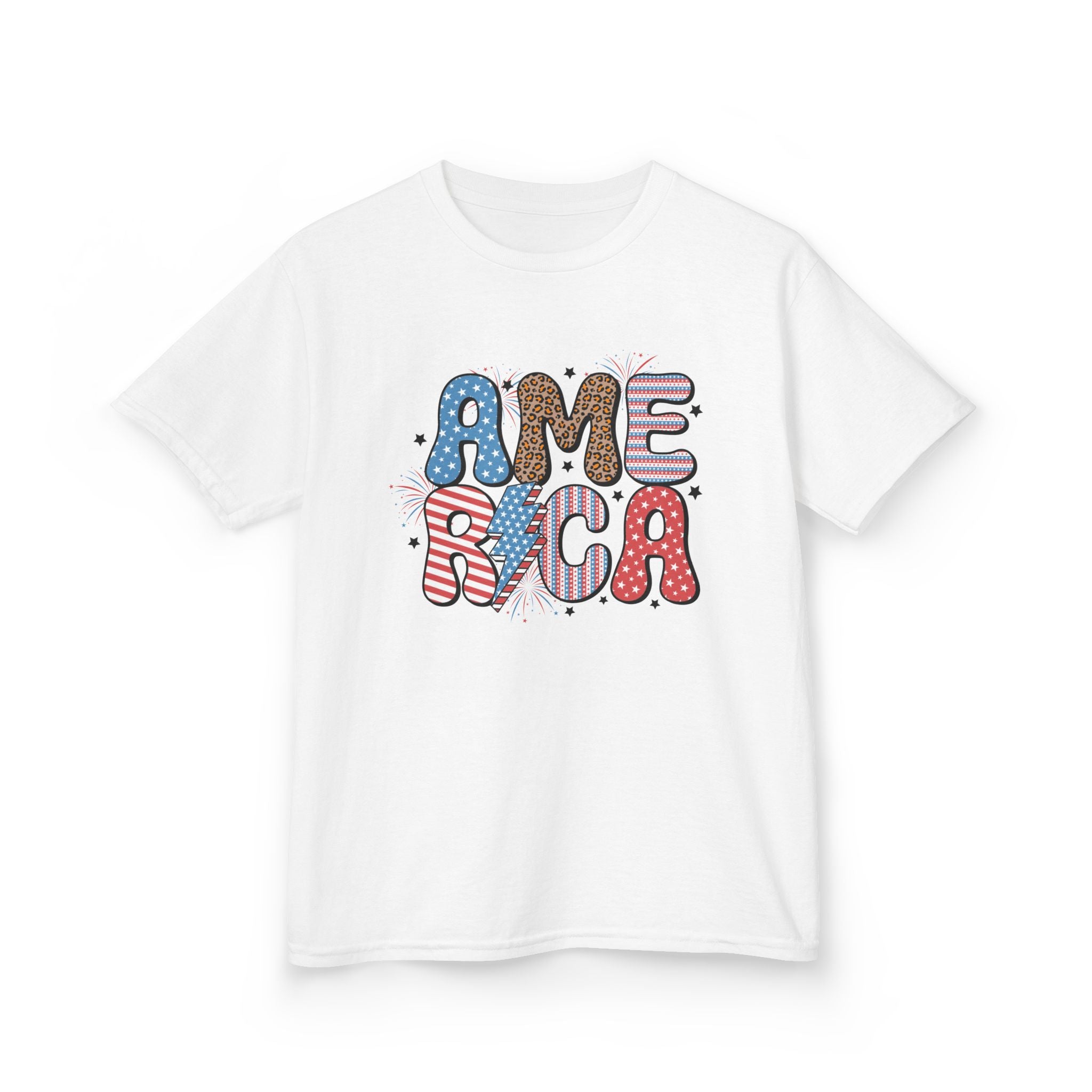 Kids 'America' Patriotic Tee