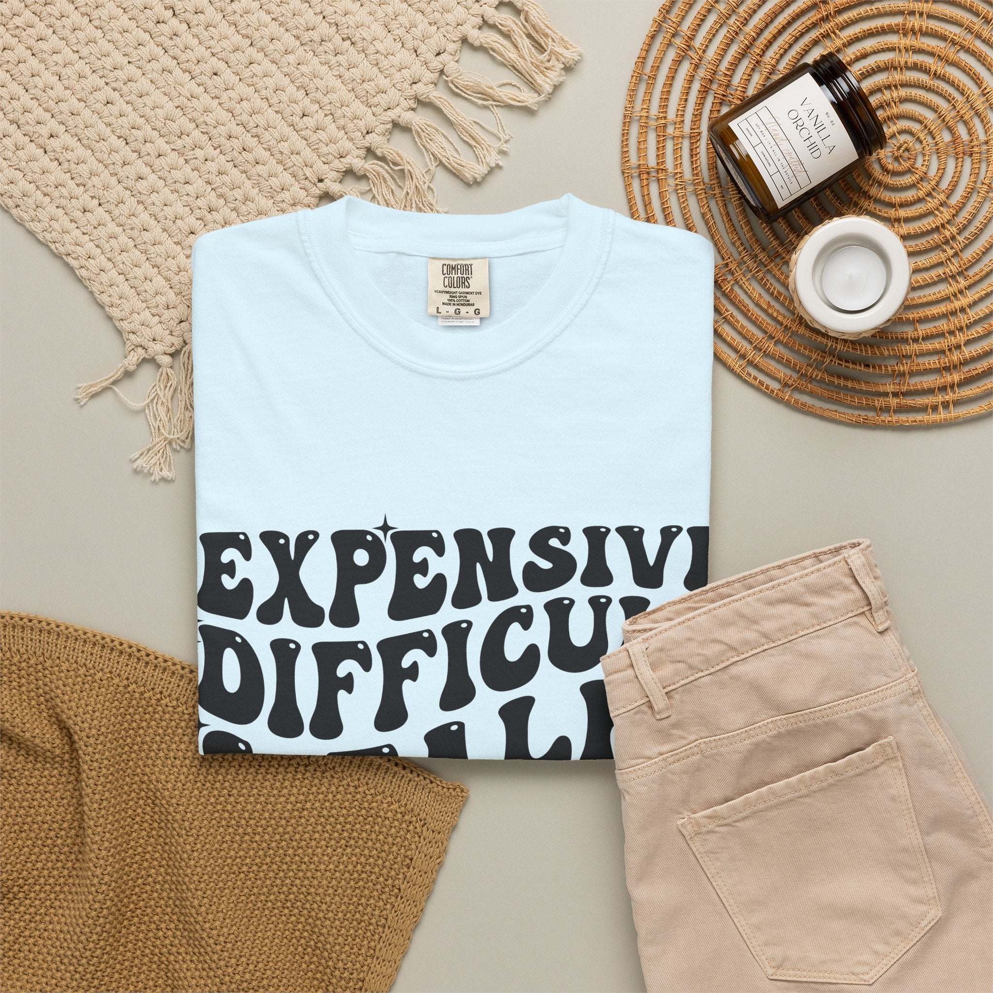 "Expensive, Difficult & Talks Back" Retro Tee