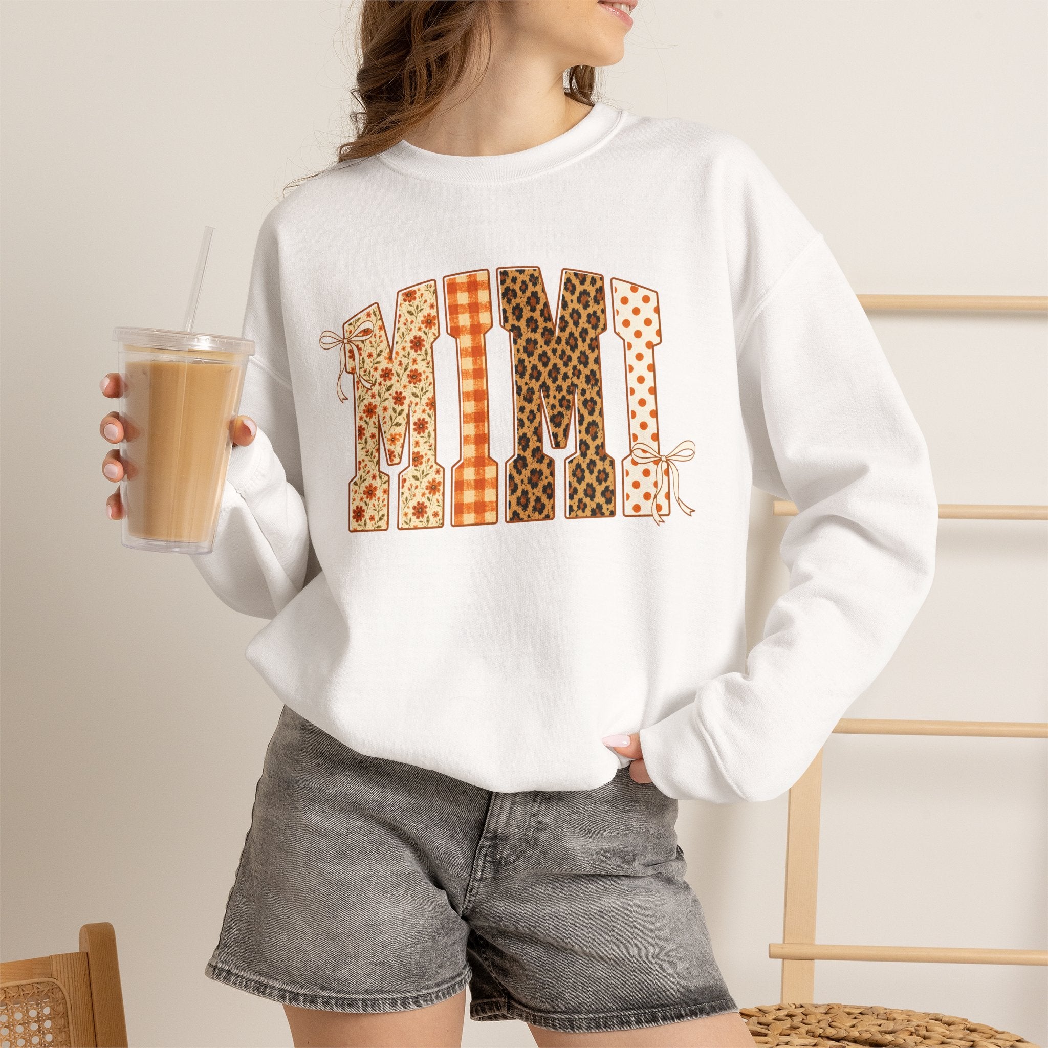 Mimi Patchwork Crewneck Sweatshirt