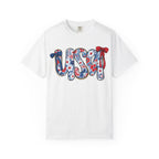 USA Floral Graphic T-Shirt