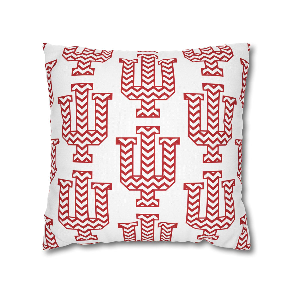 IU Chevron White Pillowcase