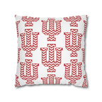 IU Chevron White Pillowcase