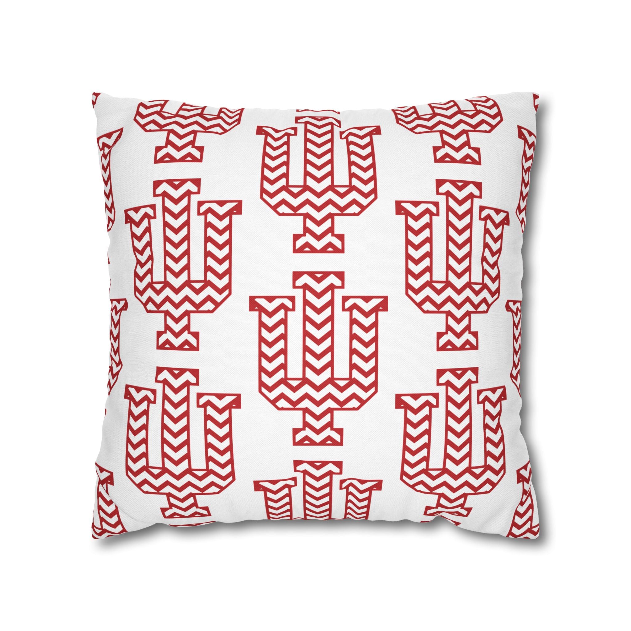 IU Chevron White Pillowcase