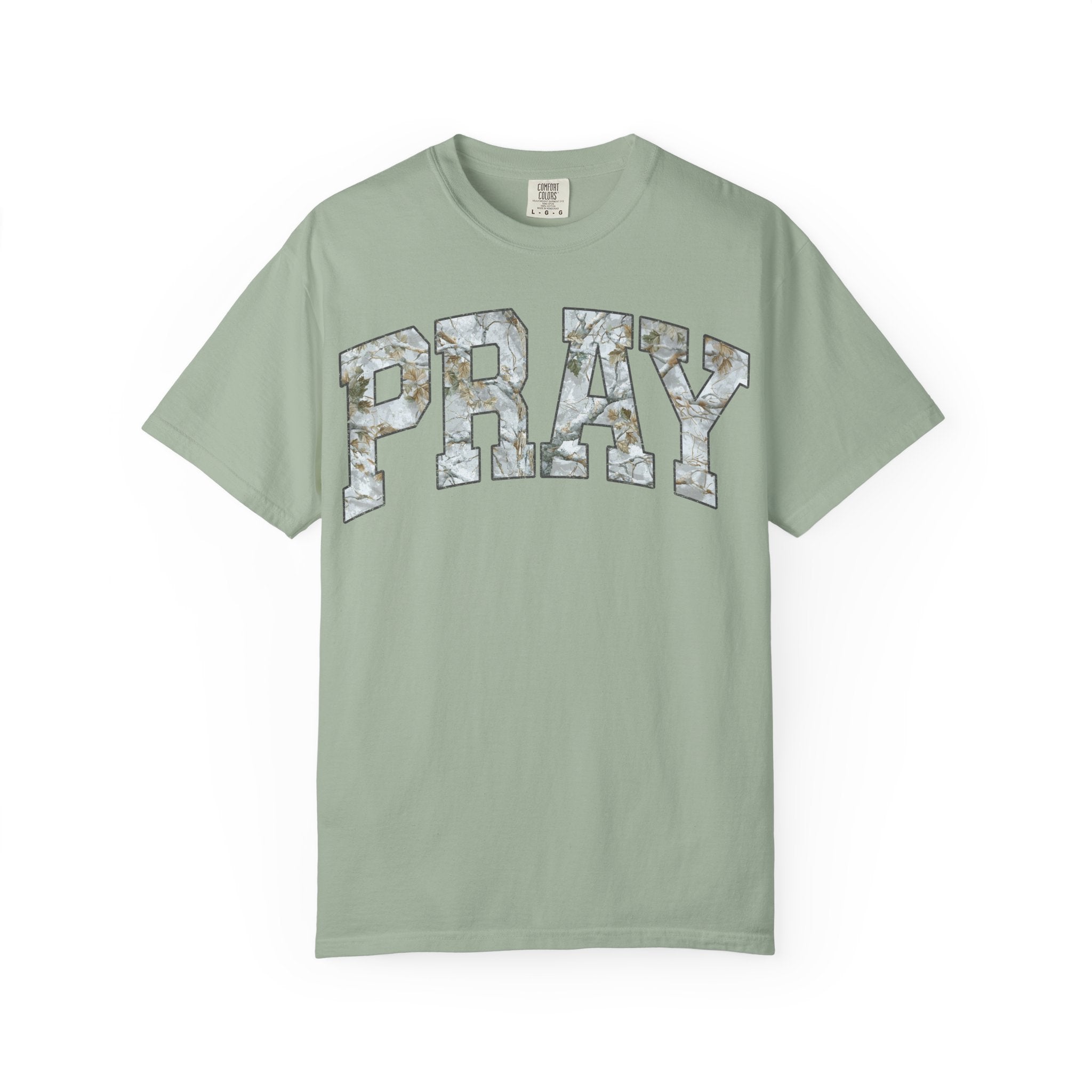PRAY CAMO Graphic T‑Shirt