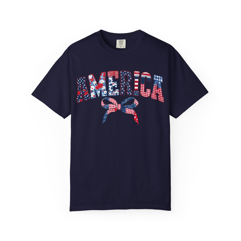 America Patriotic Graphic T-Shirt