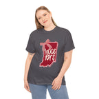 Indiana Hoosiers State with Bow Tee