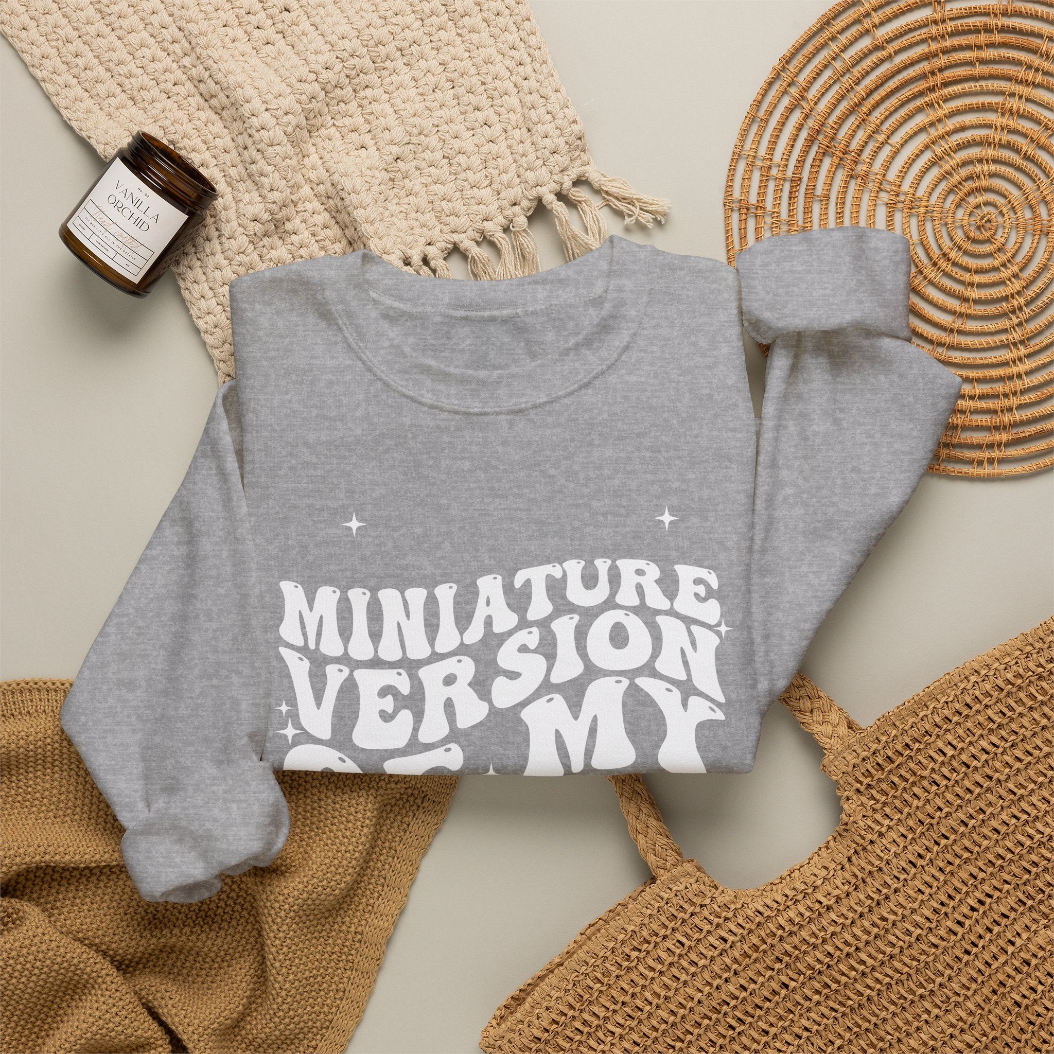 Miniature Version of My Mom- Unisex Crewneck