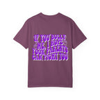 "If You Bully Me..." Drippy Smile Graphic Tee